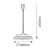 RABALUX Visilica Etrusco D40 E27 60W Braon
