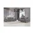 Kristal 3+3 - Dark Grey Dark Grey Sofa Set