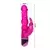 Vibrator sa dodatkom za klitoris, 23cm, Roze
