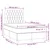 Vidaxl Box spring postelja z vzmetnico modra 120x190 cm blago