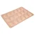 shumee Silikonski model za piškote in praline bež barve 34x25x1 cm