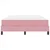 Vidaxl Postelja boxspring z vzmetnico Roza 140 x 200 cm Žamet