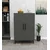 Hanah Home višenamenski ormarić 3 Raf 2 Kapak, 65 cm, antracit