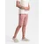 Ombre Mens BASIC cotton sweat shorts - dark pink