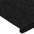 Samoljepljivi otirači za stepenice 30 kom crni 65x24,5x3,5 cm