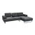 Atelier del Sofa Ugaona garnitura Antracit