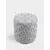 Atelier del Sofa Tabure Astrid, 40 x 40 x 45 cm, Siva