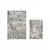 Lessentiel Maison Set prostirki za kupatilo Otanaln 0127, Sivi