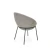 eoshop Oblazinjen jedilni stol K482, siva