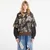 Mikina A BATHING APE Tree Edge Camo Layered Pullover Hoodie UNISEX Brown L