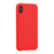 Maska Velvet touch za iPhone XS Max crvena