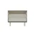 Hanah Home komoda Valento 20210, 100 cm, Moonstone / travertin