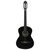 Klasična gitara za početnike crna 4/4 39 od drva lipe