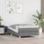 vidaXL Box spring postelja z vzmetnico temno siva 80x200 cm blago