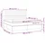vidaXL Box spring postelja z vzmetnico svetlo siva 200x200 cm blago