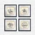 Wallity Uramljena slika CAM1034855596, 32x32 cm, 4 dela