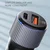 LDNIO Auto punjač C510Q PD/QC3.0 36W sa Type C na Type C kablom