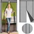 BOLZZ Magnetna zavesa protiv insekata za vrata 80/90/100 × 210/220 cm, siva