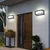 Brilagi - LED spoljašnje zidno svetlo sa senzorom PARKER LED/12W/230V antracit IP44