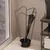 Opviq Stalak za kisobrane 60cm, Crni