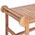 Stolić za kavu 100 x 50 x 45 cm od masivne tikovine
