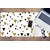 Decormat Podloga za pisalno mizo Gold and black triangles