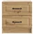 Noćni ormar s ladicama 2 pcs Hrast artisan 43 x 34,5 x 44,5 cm