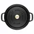 Cocotte cooking pot, cast iron, 34 cm/12.6L, Black - Staub
