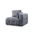 Atelier del Sofa Ugaona garnitura Amaris, 180x120x65 cm, Siva