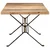 vidaXL Jedilna miza 180x90x76 cm robusten mangov les