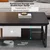 Fanshe Klub sto, 120x45x60 cm, Crni