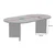 Hanah Home klub sto Sable, 119 cm, hrast Pusula