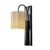 Opviq Baston 3461 Zidna lampa, Crno-Siva