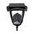 LED solarna zidna lampa LED/2W/3,7V 3000/6000K IP65 2200 mAh crna