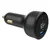 TA-UC-AC2PD65LCD-CAR-01 Gembird 2-port USB brzi punjac za auto, Type-C PD, LCD, 65W, black