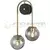Zidna lampa F7033-2Z SG+SM