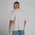 MP Mens Washed Oversized T-Shirt - Chalk Grey - S