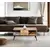Hanah Home Klub sto Bukle 90x40x50cm Bež-Crni