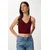 Happiness Istanbul Ženska bluza Mt00153, Bordo
