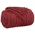Pokrivači za bacanje 6 pcs Bordeaux Crvena 150 x 130 cm Runo