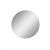HANAH HOME Ogledalo Round Diameter : 40 cm Silver