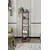 Hanah Home Polica za kuću Bookcase, 34x140x34 cm, Boje oraha