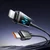 Mcdodo Polnilni kabel MCDODO USB-C Lightning Fast Charging za iPhone 1M LED