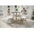 BOLZZ Set od 4 stolice Roma, Beli