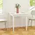 Homestar Jedilna miza 75x75x76 cm bela
