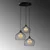 Conceptum Hypnose Luster Bek-11375, 59x59x41-121cm, 3xE27