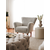 ATELIER DEL SOFA Fotelja Teddy Grey