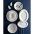 Madame Coco Porcelanski set za ručavanje za 6 osoba Alvin, 30 delova, Beli