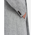 Ombre Elegant double-breasted mens herringbone coat - grey