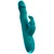 Sweet Smile Rabbit Vibrator with Wiggling Function Turquoise